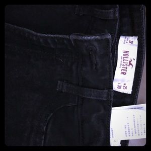 Hollister black jeans high rise skinny